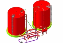 Thi công bồn chứa hóa chất tại Khu công nghiệp Amata – Biên Hòa, Đồng Nai