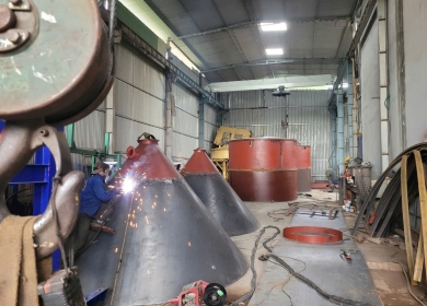 Mạ kẽm phễu và silo tại Biên Hòa – Giải pháp bền vững cho doanh nghiệp