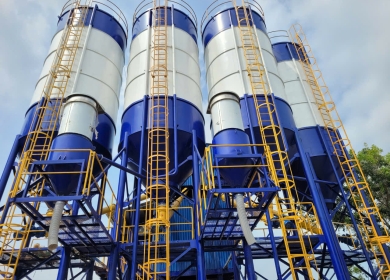 SẢN XUẤT VÀ LẮP ĐẶT SILO TRÒN